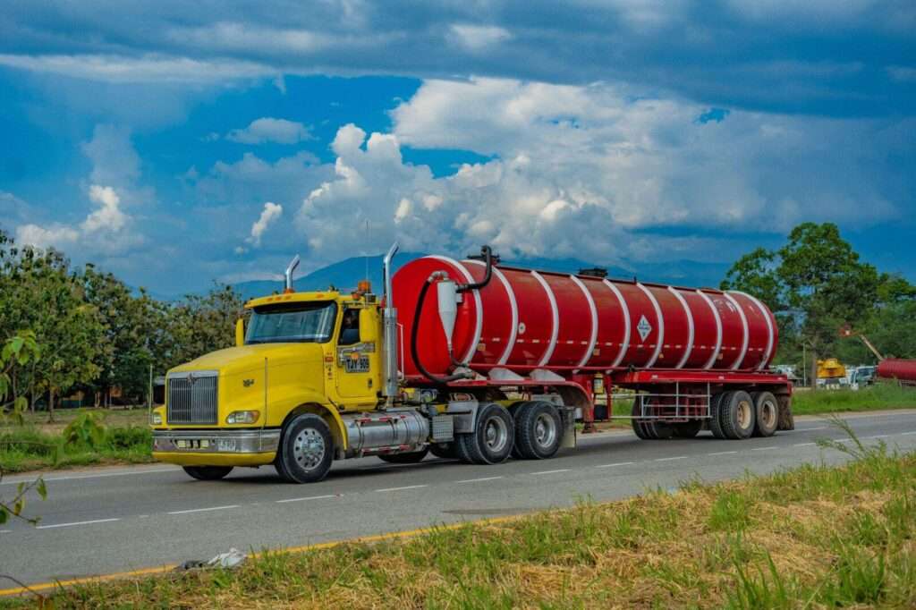 Transporte de fruto de palma