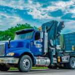 Tractocamion international eagle con brazo articulado Cap 22Ton